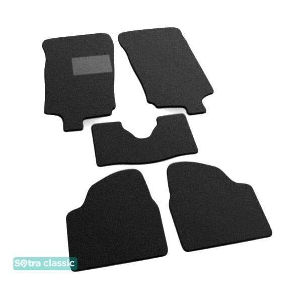 Sotra 00732-GD-GREY Interior mats Sotra two-layer gray for Opel Corsa c (2000-2006), set 00732GDGREY