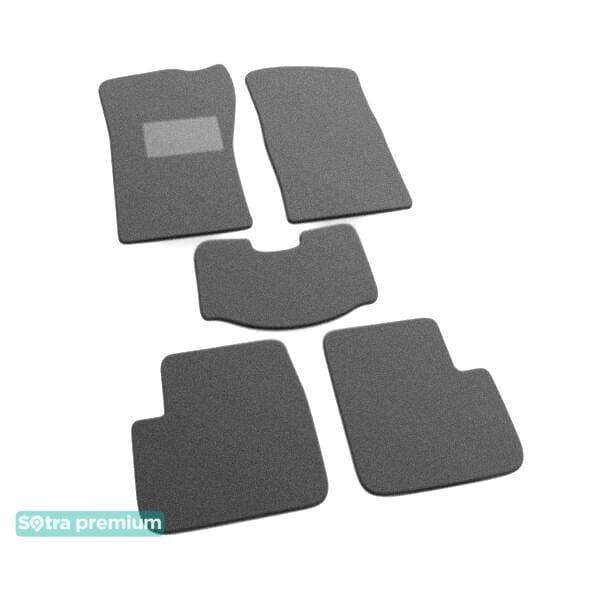 Sotra 00734-CH-GREY Interior mats Sotra two-layer gray for Toyota Avensis (1999-2003), set 00734CHGREY