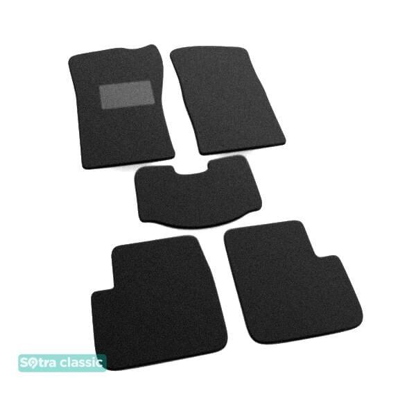 Sotra 00734-GD-GREY Interior mats Sotra two-layer gray for Toyota Avensis (1999-2003), set 00734GDGREY