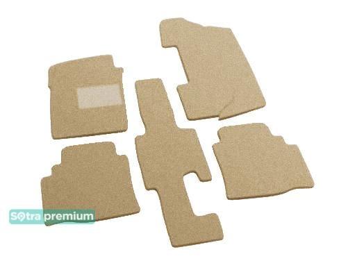 Sotra 00744-2-CH-BEIGE Interior mats Sotra two-layer beige for Toyota Picnic (1995-2001), set 007442CHBEIGE