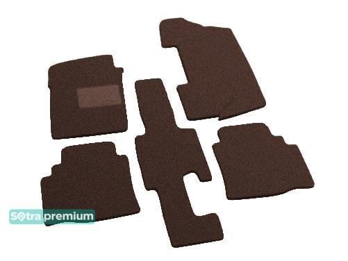 Sotra 00744-2-CH-CHOCO Interior mats Sotra two-layer brown for Toyota Picnic (1995-2001), set 007442CHCHOCO