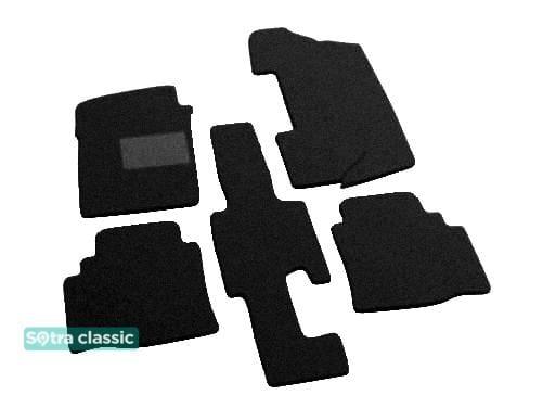 Sotra 00744-2-GD-BLACK Interior mats Sotra two-layer black for Toyota Picnic (1995-2001), set 007442GDBLACK