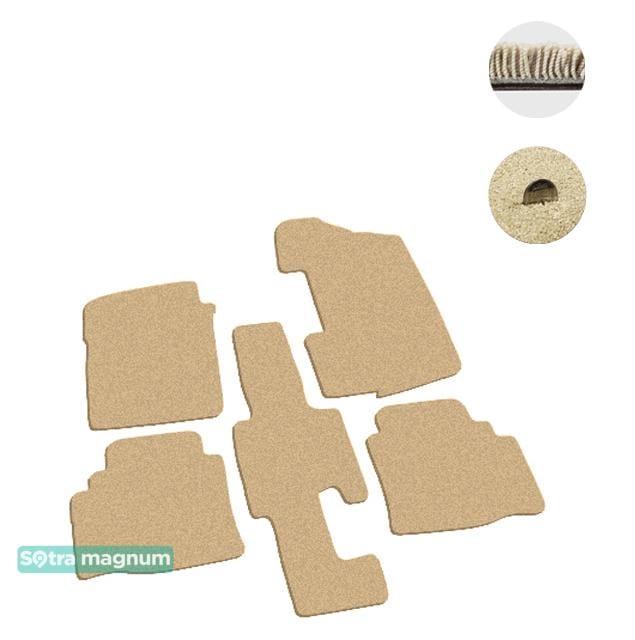 Sotra 00744-2-MG20-BEIGE Interior mats Sotra two-layer beige for Toyota Picnic (1995-2001), set 007442MG20BEIGE