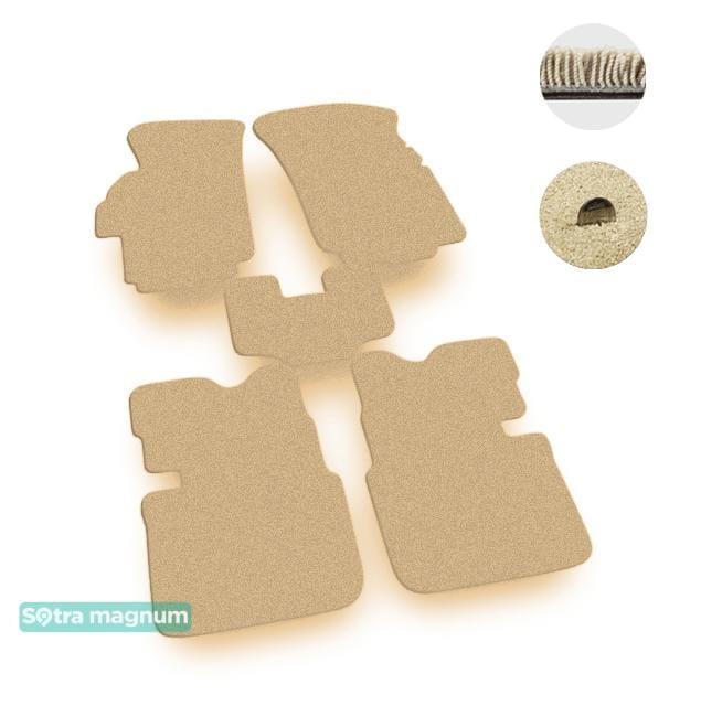 Sotra 00752-MG20-BEIGE Interior mats Sotra two-layer beige for Suzuki Liana (2001-2007), set 00752MG20BEIGE