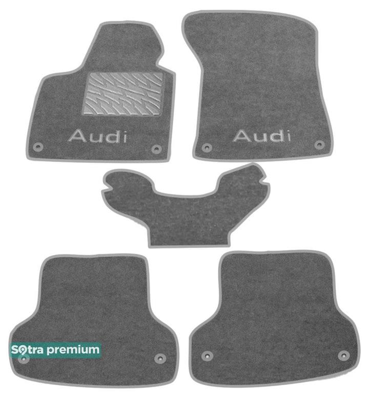 Sotra 00763-CH-GREY Interior mats Sotra two-layer gray for Audi A3 (1996-2003), set 00763CHGREY