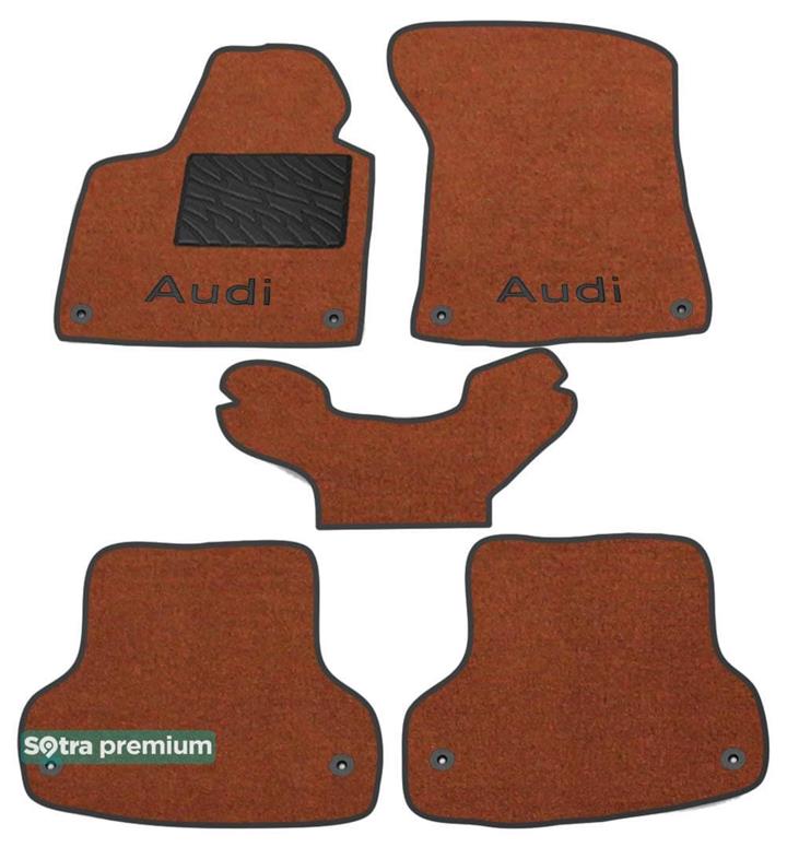 Sotra 00763-CH-TERRA Interior mats Sotra two-layer terracotta for Audi A3 (1996-2003), set 00763CHTERRA