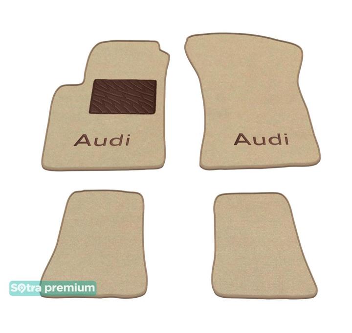 Sotra 00765-CH-BEIGE Interior mats Sotra two-layer beige for Audi Tt coupe (1998-2006), set 00765CHBEIGE