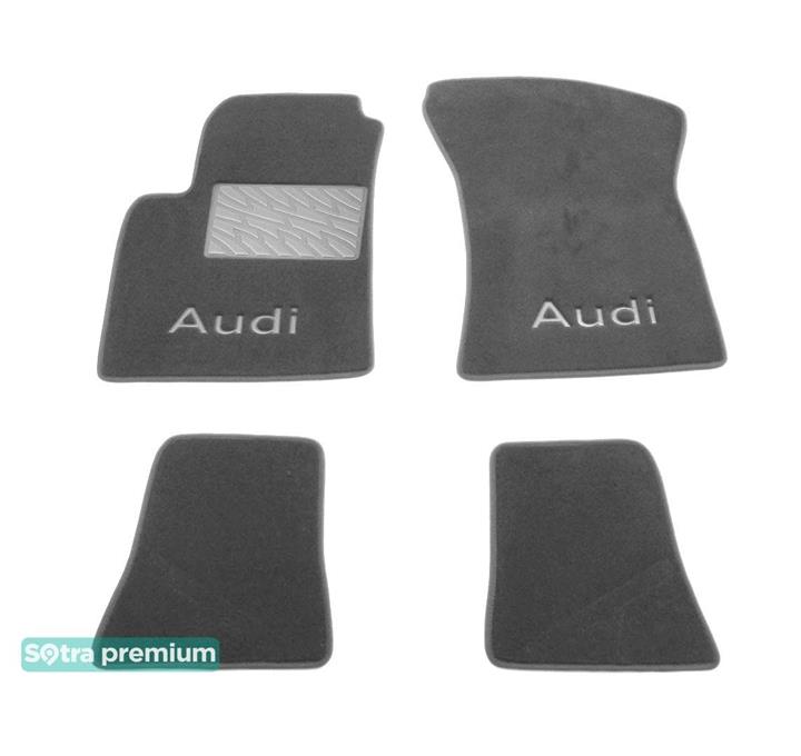 Sotra 00765-CH-GREY Interior mats Sotra two-layer gray for Audi Tt coupe (1998-2006), set 00765CHGREY
