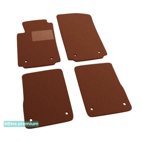 Sotra 00769-CH-TERRA Interior mats Sotra two-layer terracotta for Audi A2 (1999-2005), set 00769CHTERRA