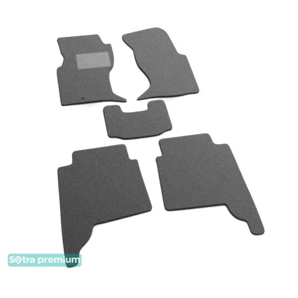 Sotra 00774-CH-GREY Interior mats Sotra two-layer gray for Nissan Pathfinder / terrano (1996-2004), set 00774CHGREY