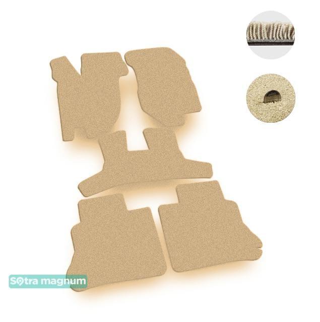 Sotra 00790-MG20-BEIGE Interior mats Sotra two-layer beige for Alfa Romeo 146 (1995-2000), set 00790MG20BEIGE