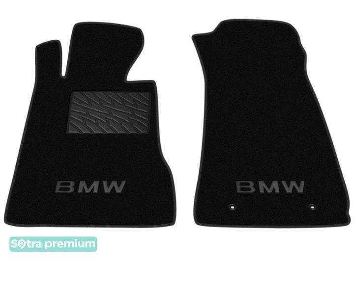 Sotra 00795-CH-BLACK Interior mats Sotra two-layer black for BMW Z3 (1995-2002), set 00795CHBLACK