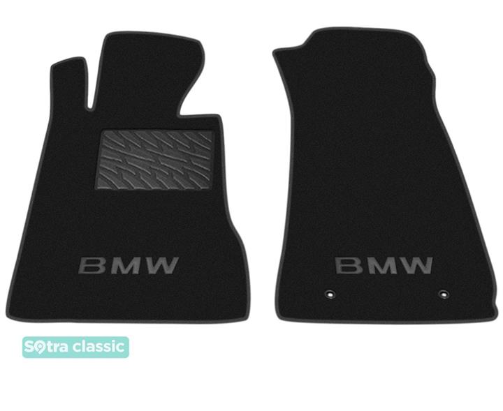 Sotra 00795-GD-BLACK Interior mats Sotra two-layer black for BMW Z3 (1995-2002), set 00795GDBLACK