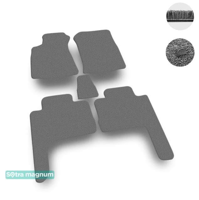 Sotra 00806-MG20-GREY Interior mats Sotra two-layer gray for Toyota Sequoia (2000-2007), set 00806MG20GREY