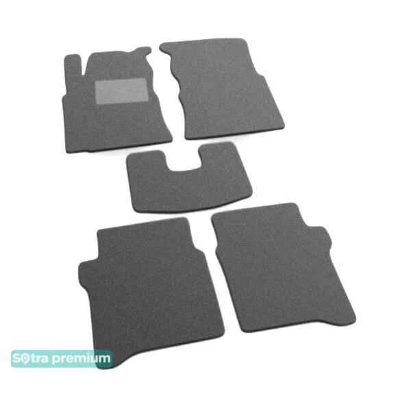 Sotra 00825-CH-GREY Interior mats Sotra two-layer gray for Nissan Primera (2002-2008), set 00825CHGREY