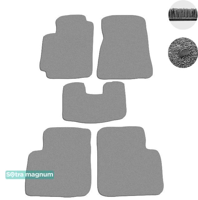 Sotra 00827-MG20-GREY Interior mats Sotra two-layer gray for Toyota Camry (2002-2006), set 00827MG20GREY