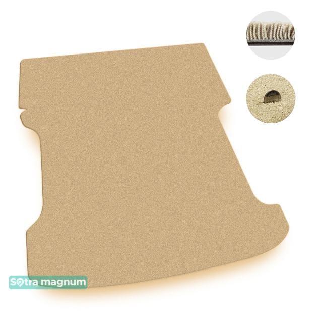 Sotra 00830-MG20-BEIGE Interior mats Sotra two-layer beige for Opel Astra g delvan (2002-2009), set 00830MG20BEIGE