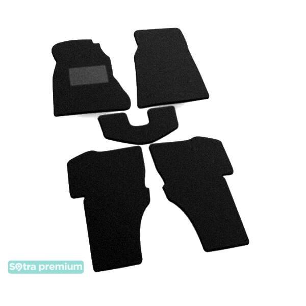 Sotra 00848-CH-BLACK Interior mats Sotra two-layer black for Suzuki Jimny (1998-), set 00848CHBLACK
