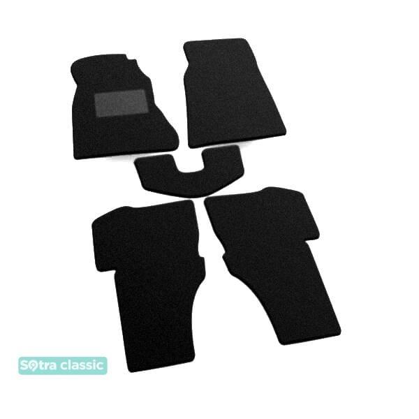 Sotra 00848-GD-BLACK Interior mats Sotra two-layer black for Suzuki Jimny (1998-), set 00848GDBLACK
