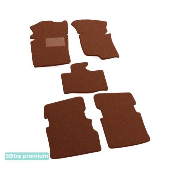 Sotra 00849-CH-TERRA Interior mats Sotra two-layer terracotta for Ford Taurus (1986-1991), set 00849CHTERRA