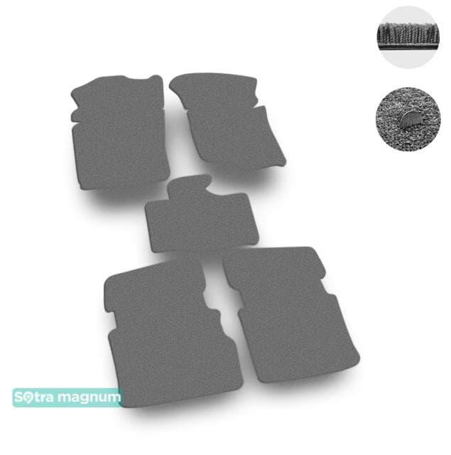 Sotra 00849-MG20-GREY Interior mats Sotra two-layer gray for Ford Taurus (1986-1991), set 00849MG20GREY