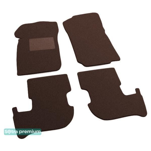 Sotra 00850-CH-CHOCO Interior mats Sotra two-layer brown for Ford Ka (1997-2008), set 00850CHCHOCO