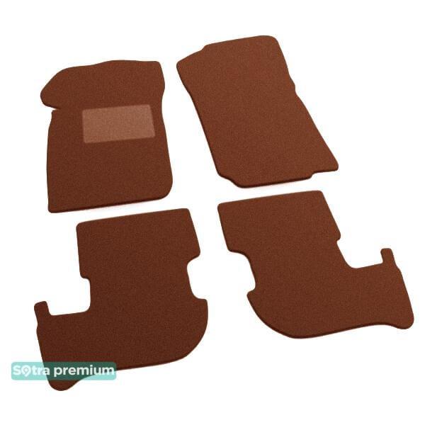 Sotra 00850-CH-TERRA Interior mats Sotra two-layer terracotta for Ford Ka (1997-2008), set 00850CHTERRA