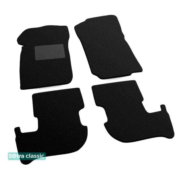 Sotra 00850-GD-BLACK Interior mats Sotra two-layer black for Ford Ka (1997-2008), set 00850GDBLACK