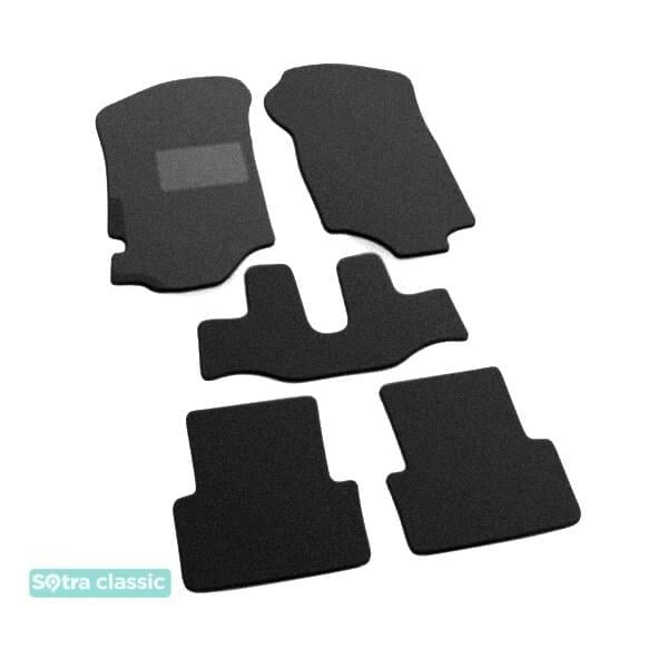 Sotra 00851-GD-GREY Interior mats Sotra two-layer gray for Ford Escort (1995-2004), set 00851GDGREY