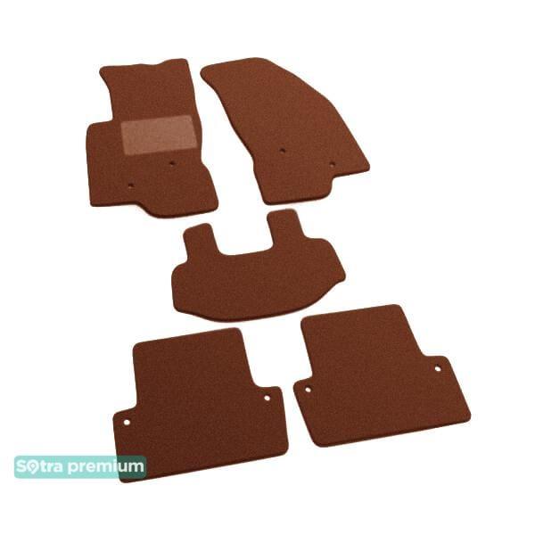 Sotra 00853-CH-TERRA Interior mats Sotra two-layer terracotta for Volvo S60 (2000-2009), set 00853CHTERRA
