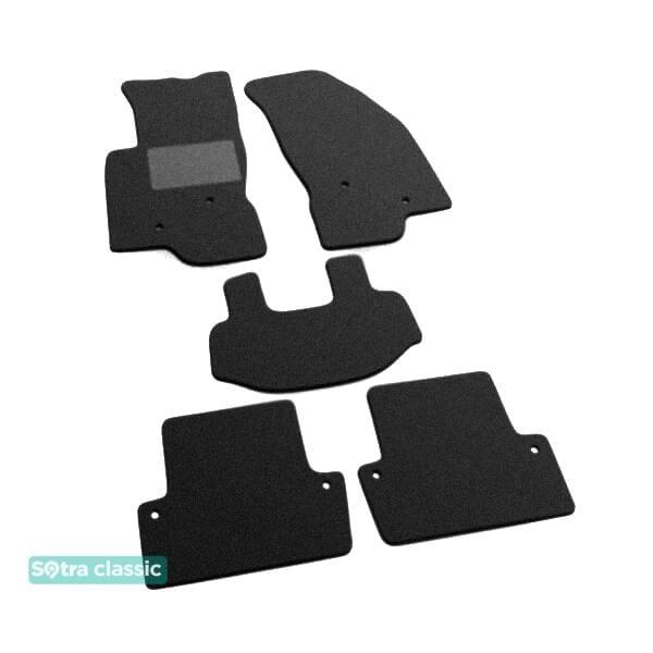 Sotra 00853-GD-GREY Interior mats Sotra two-layer gray for Volvo S60 (2000-2009), set 00853GDGREY