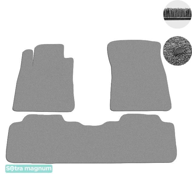 Sotra 00866-MG20-GREY Interior mats Sotra two-layer gray for Citroen C5 (2001-2007), set 00866MG20GREY