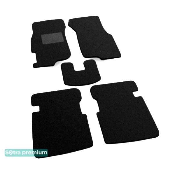 Sotra 00876-CH-BLACK Interior mats Sotra two-layer black for Honda Civic eu (1995-2001), set 00876CHBLACK