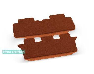 Sotra 00878-5-CH-TERRA Interior mats Sotra two-layer terracotta for Toyota Avensis verso (2001-2009), set 008785CHTERRA
