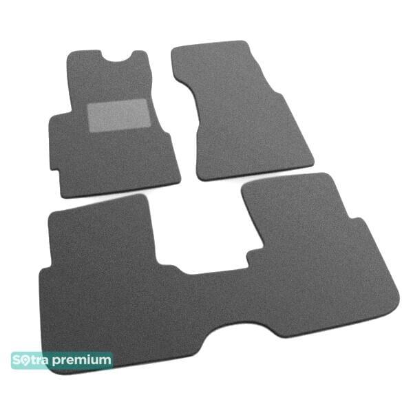 Sotra 00879-CH-GREY Interior mats Sotra two-layer gray for Honda Cr-v (1997-2001), set 00879CHGREY