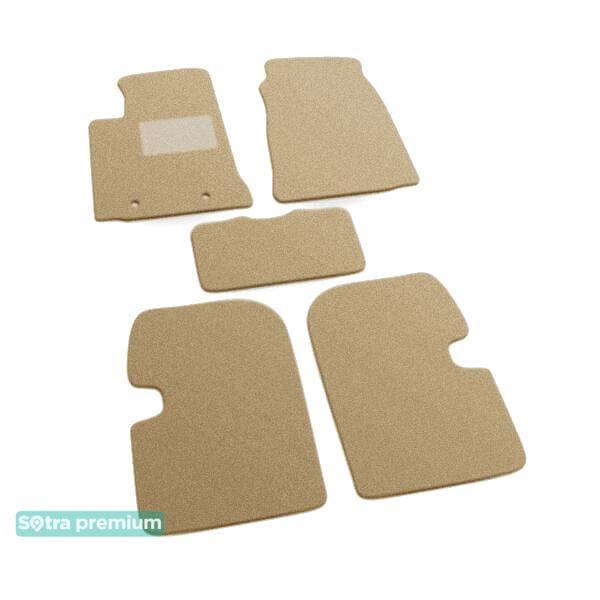 Sotra 00884-CH-BEIGE Interior mats Sotra two-layer beige for Toyota Corolla (2002-2006), set 00884CHBEIGE