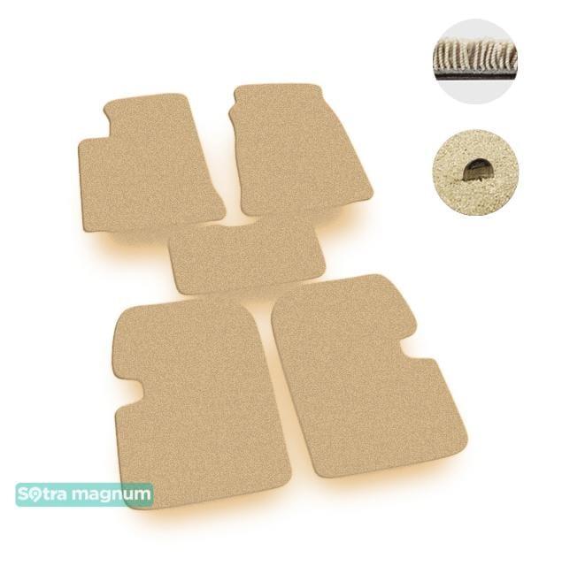 Sotra 00884-MG20-BEIGE Interior mats Sotra two-layer beige for Toyota Corolla (2002-2006), set 00884MG20BEIGE