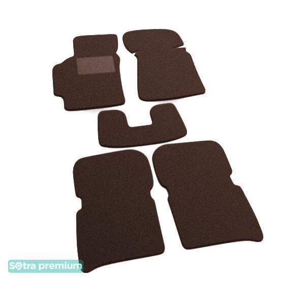 Sotra 00887-CH-CHOCO Interior mats Sotra two-layer brown for Toyota Celica (1989-1993), set 00887CHCHOCO