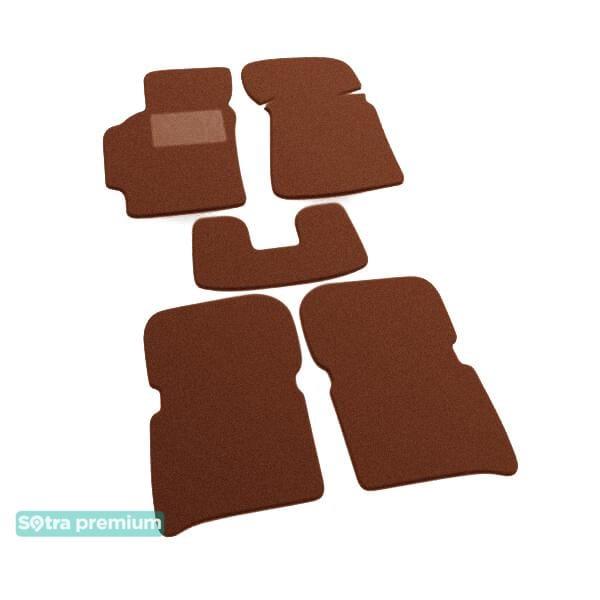 Sotra 00887-CH-TERRA Interior mats Sotra two-layer terracotta for Toyota Celica (1989-1993), set 00887CHTERRA