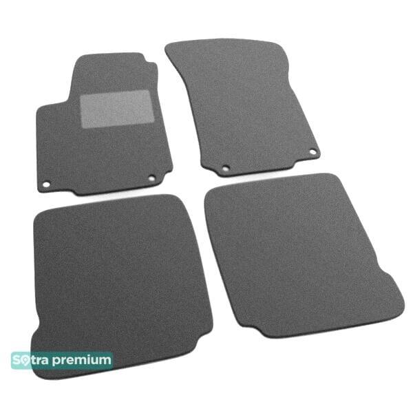 Sotra 00898-CH-GREY Interior mats Sotra two-layer gray for Volkswagen New beetle (1997-2011), set 00898CHGREY