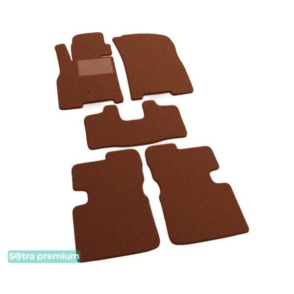 Sotra 00905-CH-TERRA Interior mats Sotra two-layer terracotta for Mazda Xedos 9 (2000-2002), set 00905CHTERRA