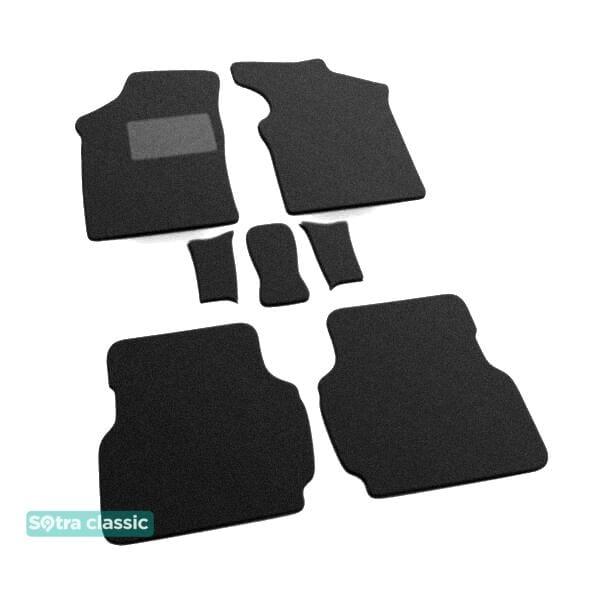 Sotra 00939-GD-GREY Interior mats Sotra two-layer gray for Mazda 121 (1991-1998), set 00939GDGREY