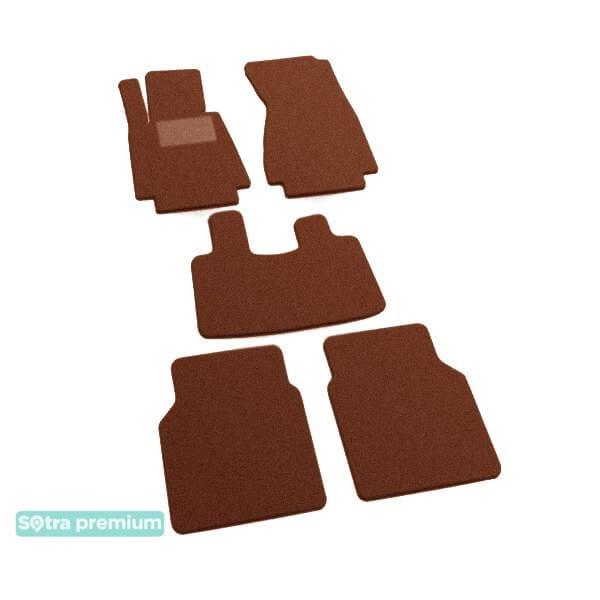 Sotra 00943-CH-TERRA Interior mats Sotra two-layer terracotta for BMW 7-series long (2002-2008), set 00943CHTERRA