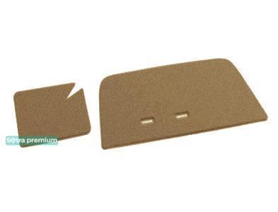 Sotra 00947-3-CH-BEIGE Interior mats Sotra two-layer beige for Ssang yong Rexton (2001-2006), set 009473CHBEIGE