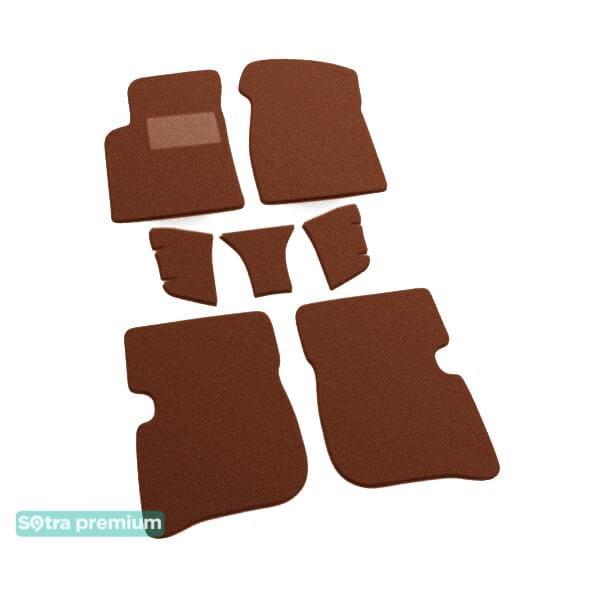 Sotra 00954-CH-TERRA Interior mats Sotra two-layer terracotta for Mazda Mx-3 (1991-1998), set 00954CHTERRA