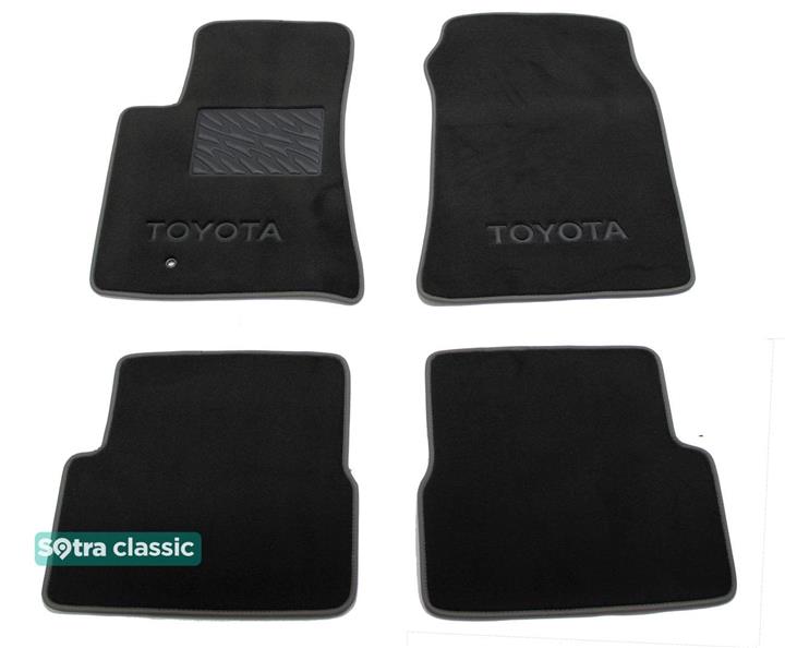 Sotra 00957-GD-GREY Interior mats Sotra two-layer gray for Toyota Celica (2002-2006), set 00957GDGREY