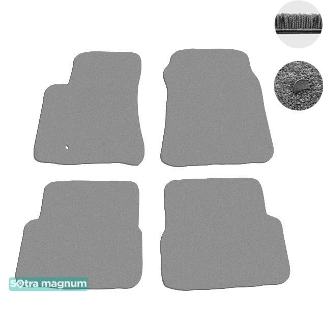 Sotra 00957-MG20-GREY Interior mats Sotra two-layer gray for Toyota Celica (2002-2006), set 00957MG20GREY