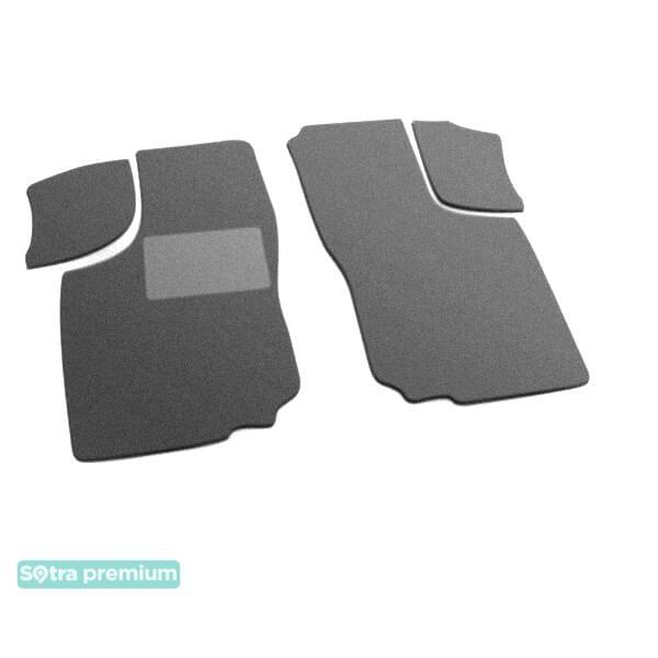 Sotra 00967-CH-GREY Interior mats Sotra two-layer gray for Opel Combo B (1994-2001), set 00967CHGREY