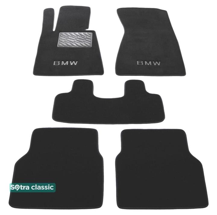 Sotra 00989-GD-GREY Interior mats Sotra two-layer gray for BMW 7-series (2002-2008), set 00989GDGREY
