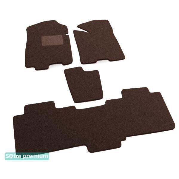 Sotra 00997-CH-CHOCO Interior mats Sotra two-layer brown for Hammer H2 (2002-2009), set 00997CHCHOCO